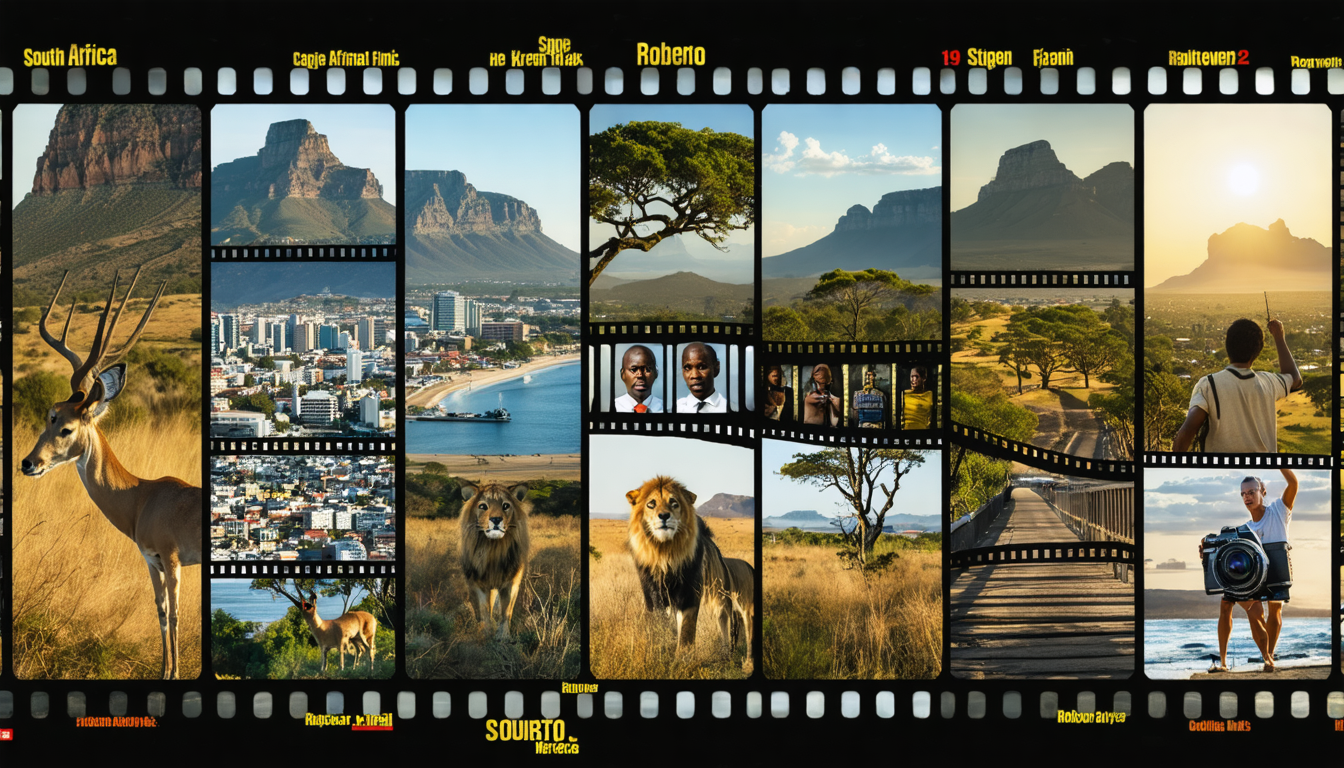 plongez au cœur de l'afrique du sud grâce à notre sélection de 7 films emblématiques. explorez la riche culture, les paysages époustouflants et les histoires inspirantes qui façonnent ce pays fascinant. une invitation au voyage cinématographique à ne pas manquer!