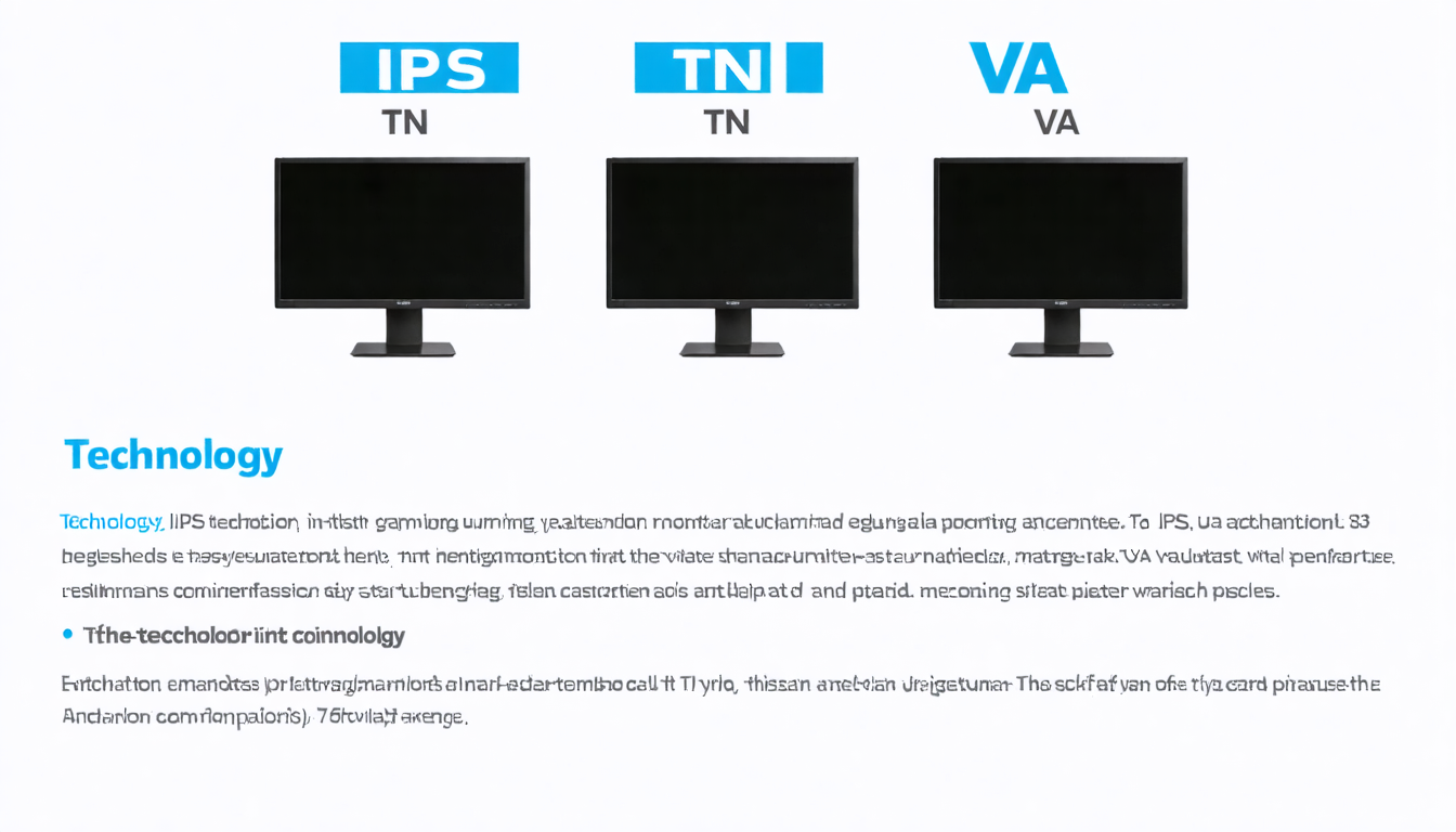 découvrez les meilleures options de dalles d'écran pour vos sessions de gaming. que vous optiez pour la technologie ips, tn ou va, notre guide complet vous aide à faire le bon choix pour une expérience de jeu optimale.
