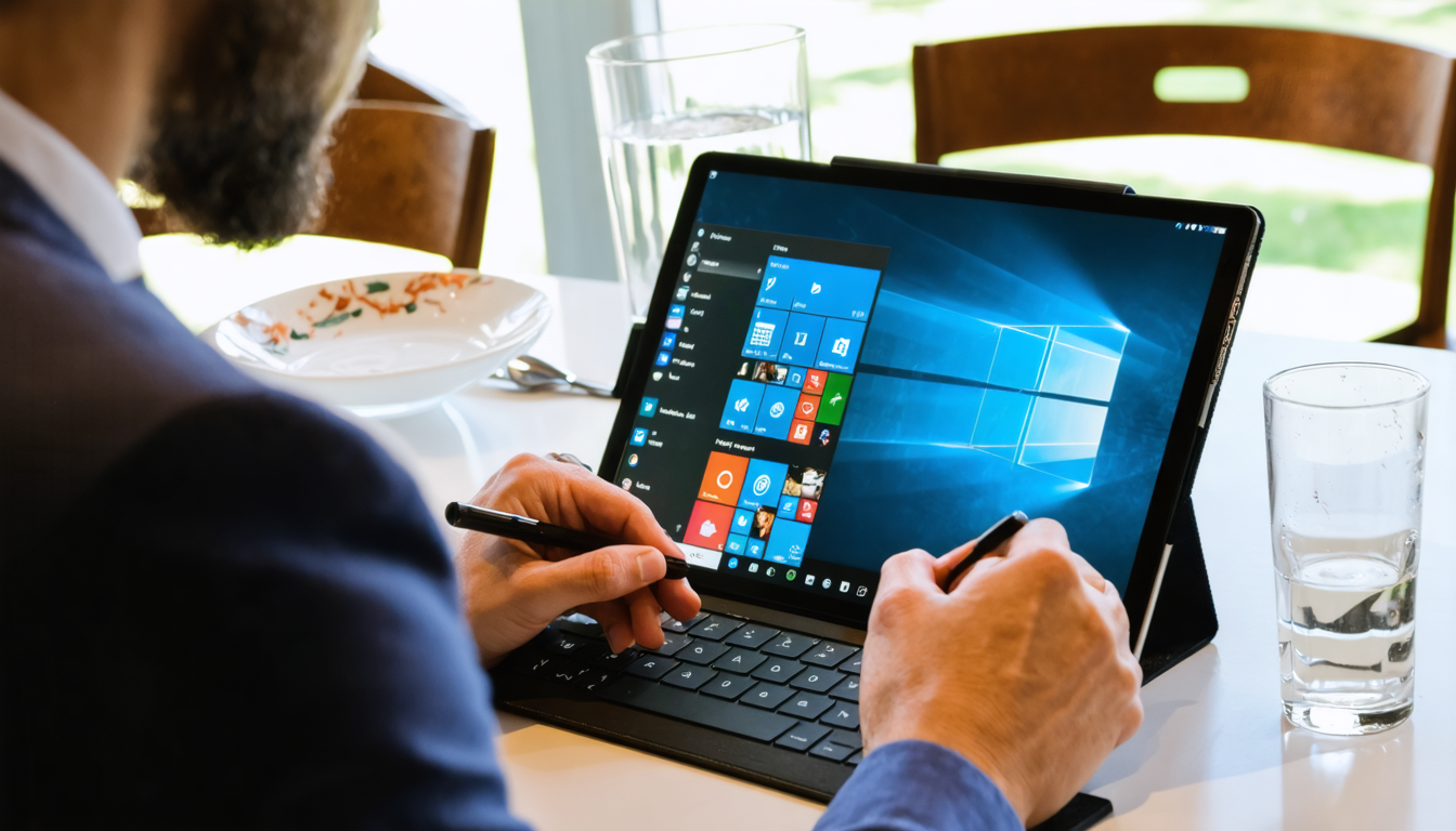 découvrez la tablette tactile sous windows, une solution révolutionnaire qui combine la puissance d'un pc et la portabilité d'une tablette. explorez les fonctionnalités innovantes qui vous permettent de travailler et de vous divertir où que vous soyez.