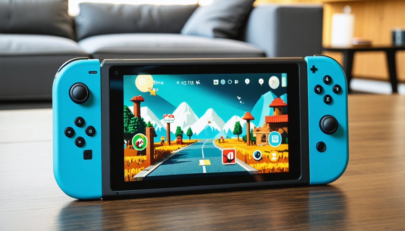 découvrez la nintendo switch 2, une nouvelle version revisitée attendue cette année, dotée d’un écran lcd de 8 pouces pour une expérience de jeu encore plus immersive.