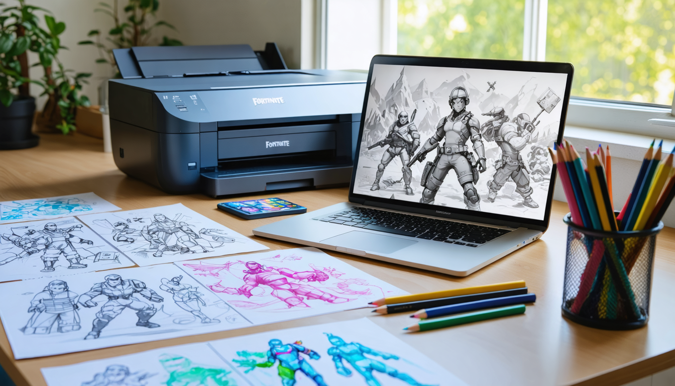 découvrez et téléchargez gratuitement nos créations originales de dessins à imprimer sur le thème de fortnite. parfaits pour les enfants et les fans du jeu, ces coloriages exclusifs promettent amusement et créativité !