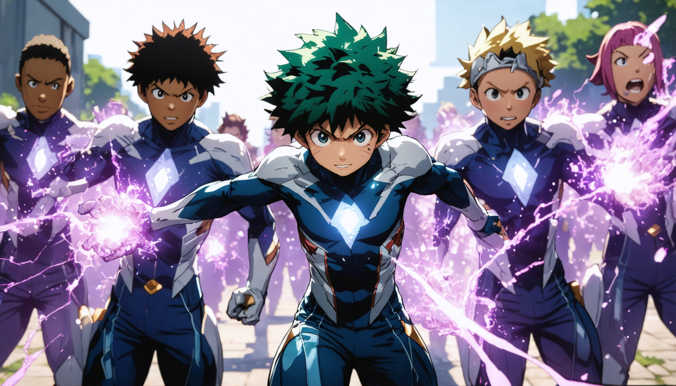 plongez dans l’univers fascinant de my hero academia et faites connaissance avec ses héros emblématiques, leurs pouvoirs uniques et leurs histoires captivantes.