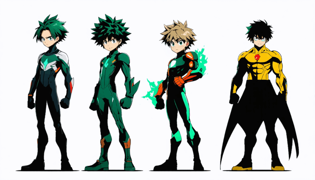 Découvrez les héros emblématiques de My Hero Academia plongez dans l'univers de my hero academia et apprenez-en plus sur les héros emblématiques qui marquent cette série d'exception. découvrez leurs pouvoirs, leurs histoires et ce qui les rend uniques !