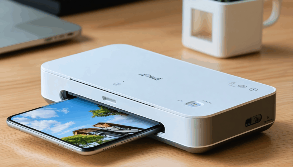 immortalisez vos souvenirs en quelques secondes avec une mini imprimante photo portable. connectez-la à votre smartphone et imprimez instantanément vos plus beaux moments, où que vous soyez !