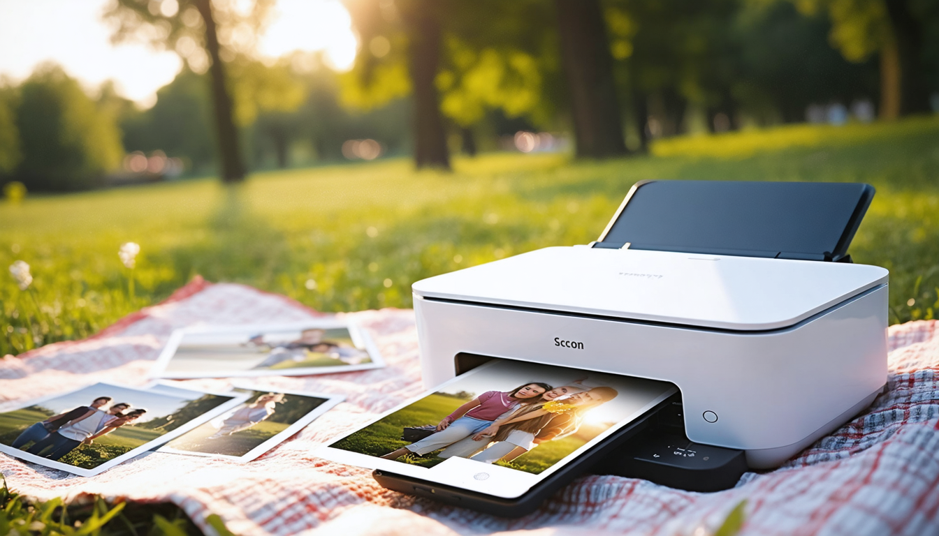 imprimez facilement vos plus beaux souvenirs depuis votre smartphone avec une mini imprimante photo portable. pratique, rapide et connectée pour des photos instantanées où que vous soyez !