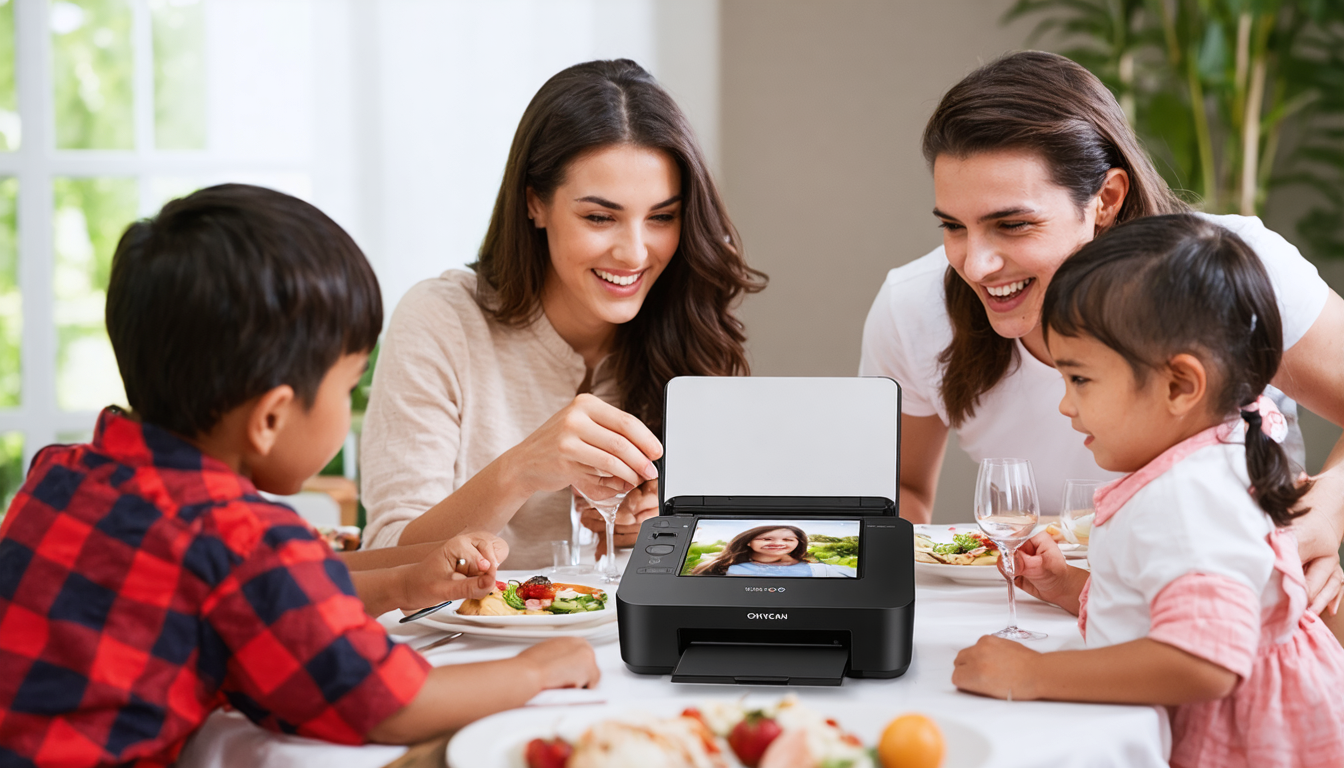 imprimez facilement vos souvenirs partout et à tout moment avec une mini imprimante photo portable connectée à votre smartphone. des photos instantanées et de qualité, toujours à portée de main !