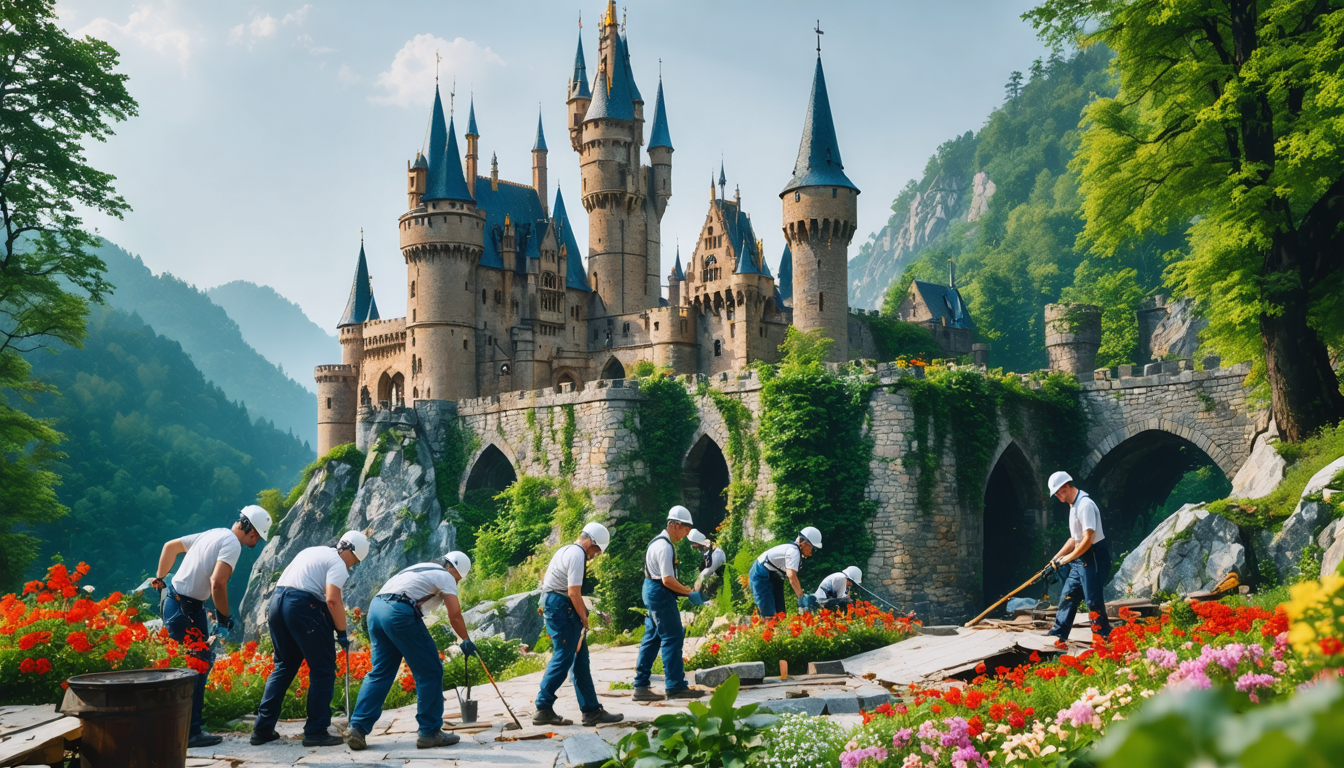 plongez dans l’aventure château xxl et suivez le parcours des rénovateurs en 2025 : défis, émotions et transformations spectaculaires au cœur d’un château d’exception.