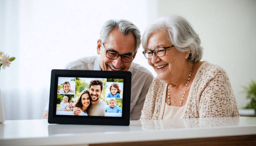 Adoptez la magie d’un cadre photo connecté pour revivre et partager vos souvenirs en toute simplicité découvrez le cadre photo connecté qui transforme vos souvenirs en moments magiques à partager facilement avec vos proches. adoptez la simplicité pour revivre vos meilleurs instants au quotidien.